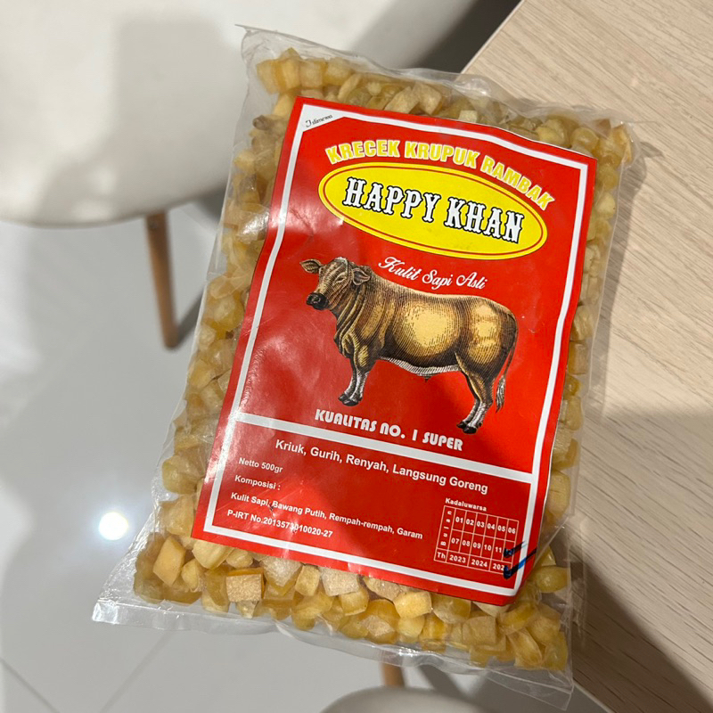 Rambak Kulit Sapi Dadu Super