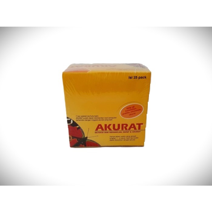 AKURAT TEST PACK STRIP BOX 25 PACK