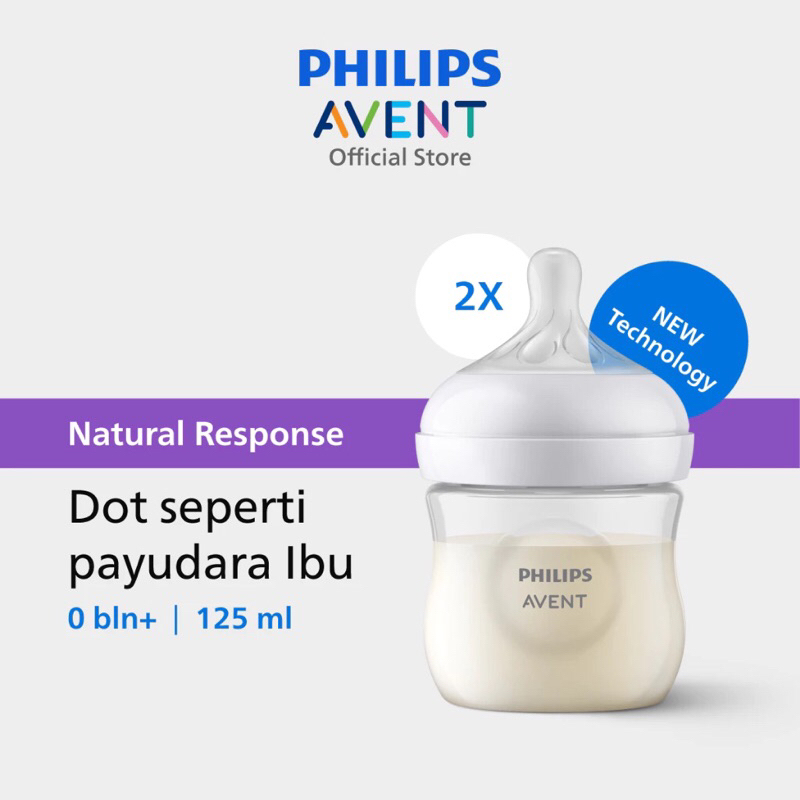 Botol Avent Natural Response 125ml