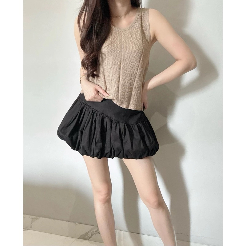 Kode: 4255 (Knit tank top) - Putih