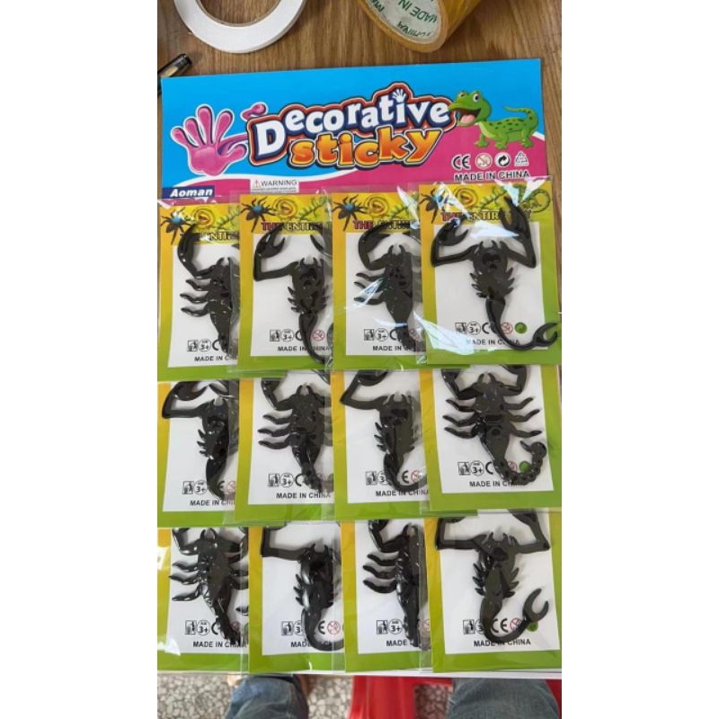 12PCS MAINAN STICKY SCORPIO