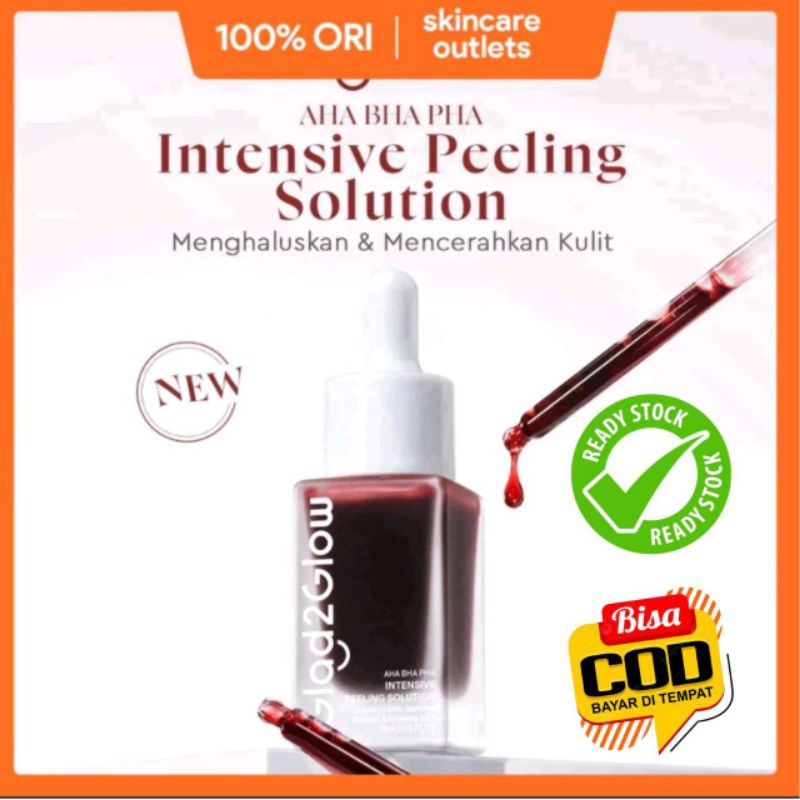 GLAD2GLOW AHA BHA PHA INTENSIVE PEELING SERUM SOLUTION