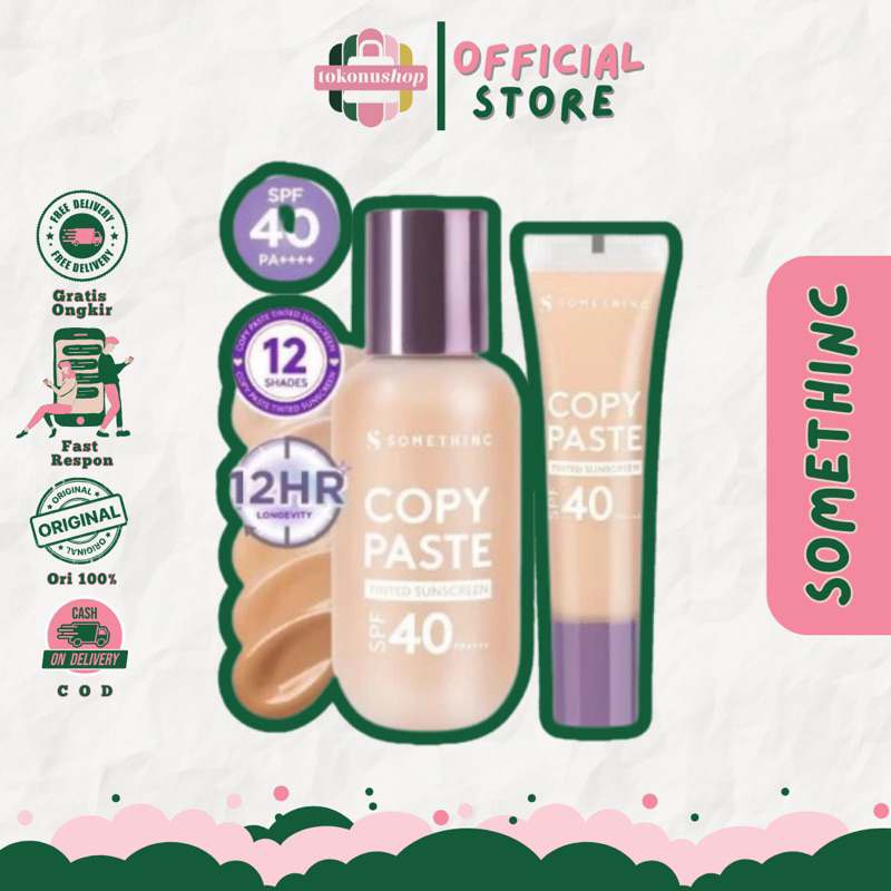 Somethinc Copy Paste Tinted Sunscreen SPF 40+++