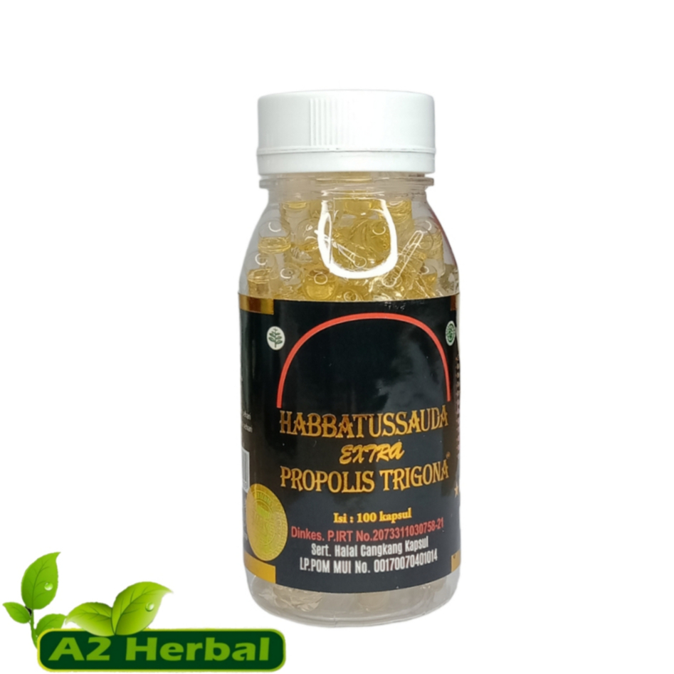 Habbatussauda Extra Propolis Trigona 100 Kapsul UMS