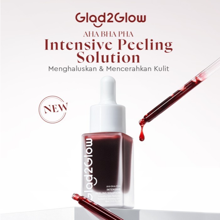 Glad2Glow AHA BHA PHA Intensive Peeling Solution 15ml