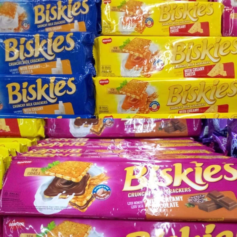 Biskies Sandwhich crackers 96gr