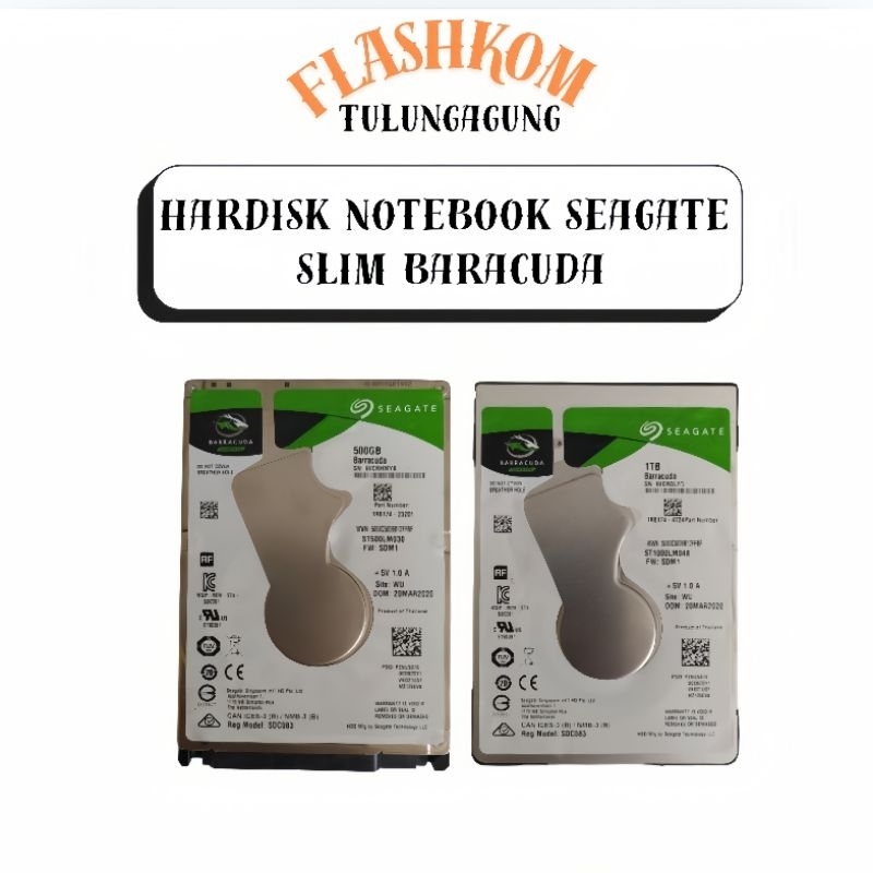 Hardisk notebook seagate slim baracuda