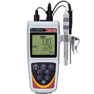 EUTECH pH 450 pH / mV / Ion / Temperature . EC-PHWP450/02K