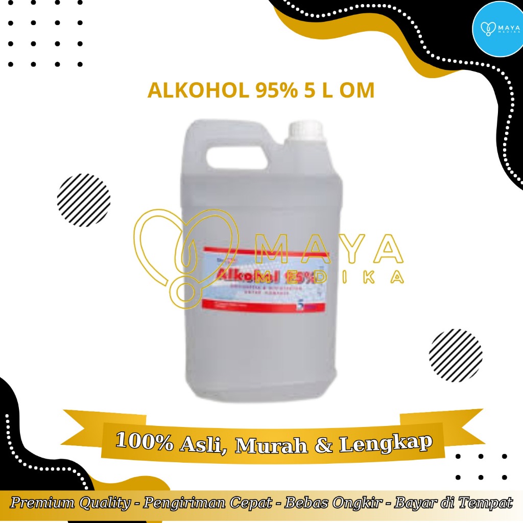 Alkohol 95% 5 L OM