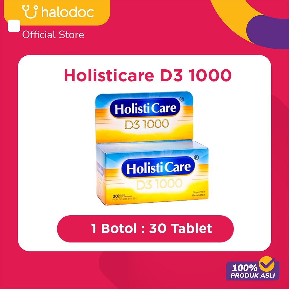 Holisticare D3 1000 30 Tablet