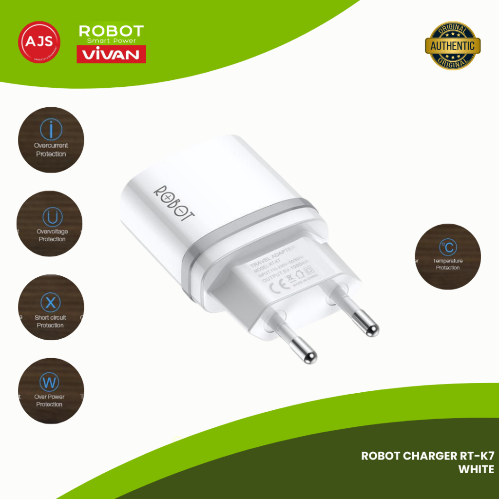 AJS ROBOT CHARGER RT-K7