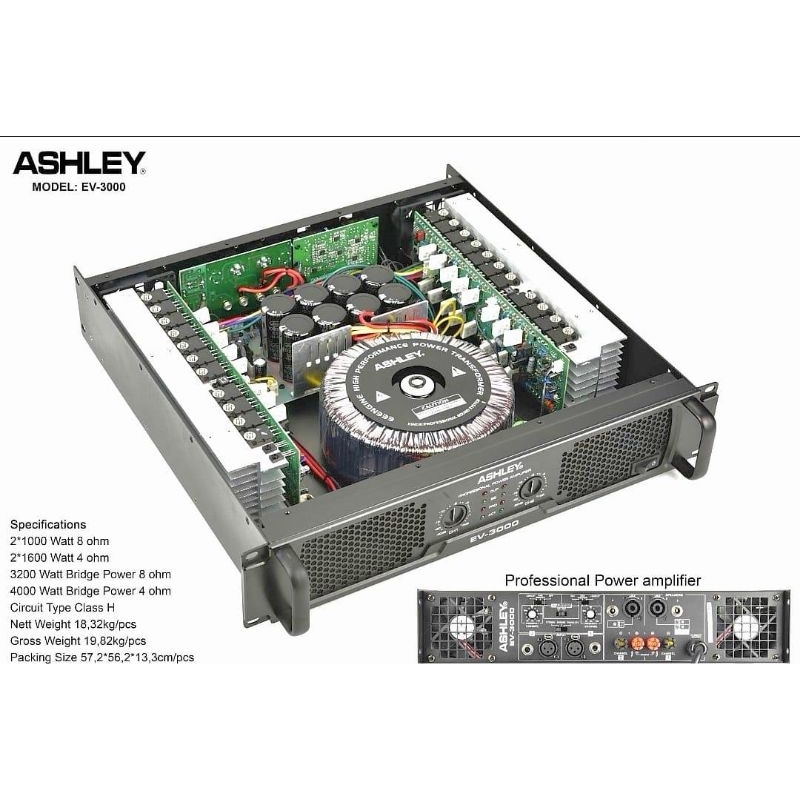 ashley power 2ch EV-3000