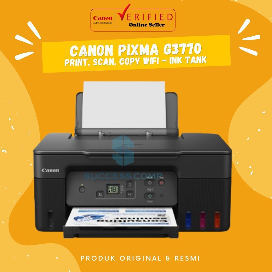 Printer Canon G3770 print scan copy wifi