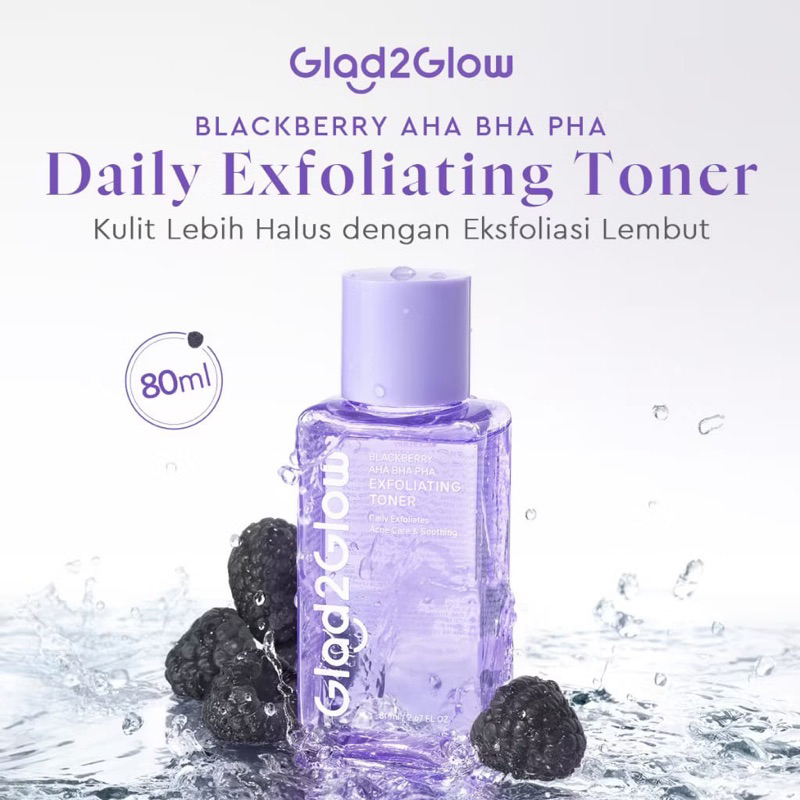 GLAD2GLOW BLACKBERRY AHA BHA PHA