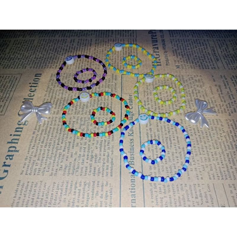 Gelang Manik set cincin