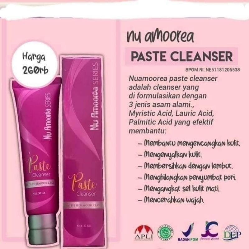 Paste Cleanser sabun cuci muka