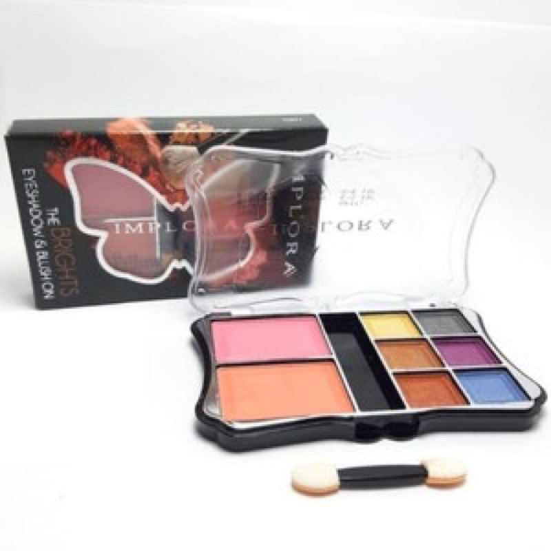 Implora Brights Eyeshadow Kupu Plus Blush On