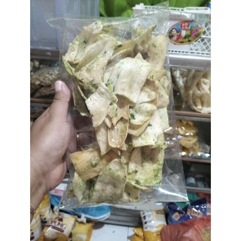 KRIPIK SINGKONG RASA DAUN JERUK