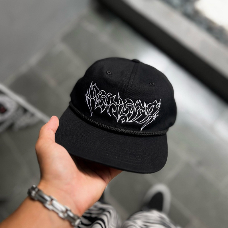 POSIONSTAR - UPPERCUT SNAPBACK CAP BLACK
