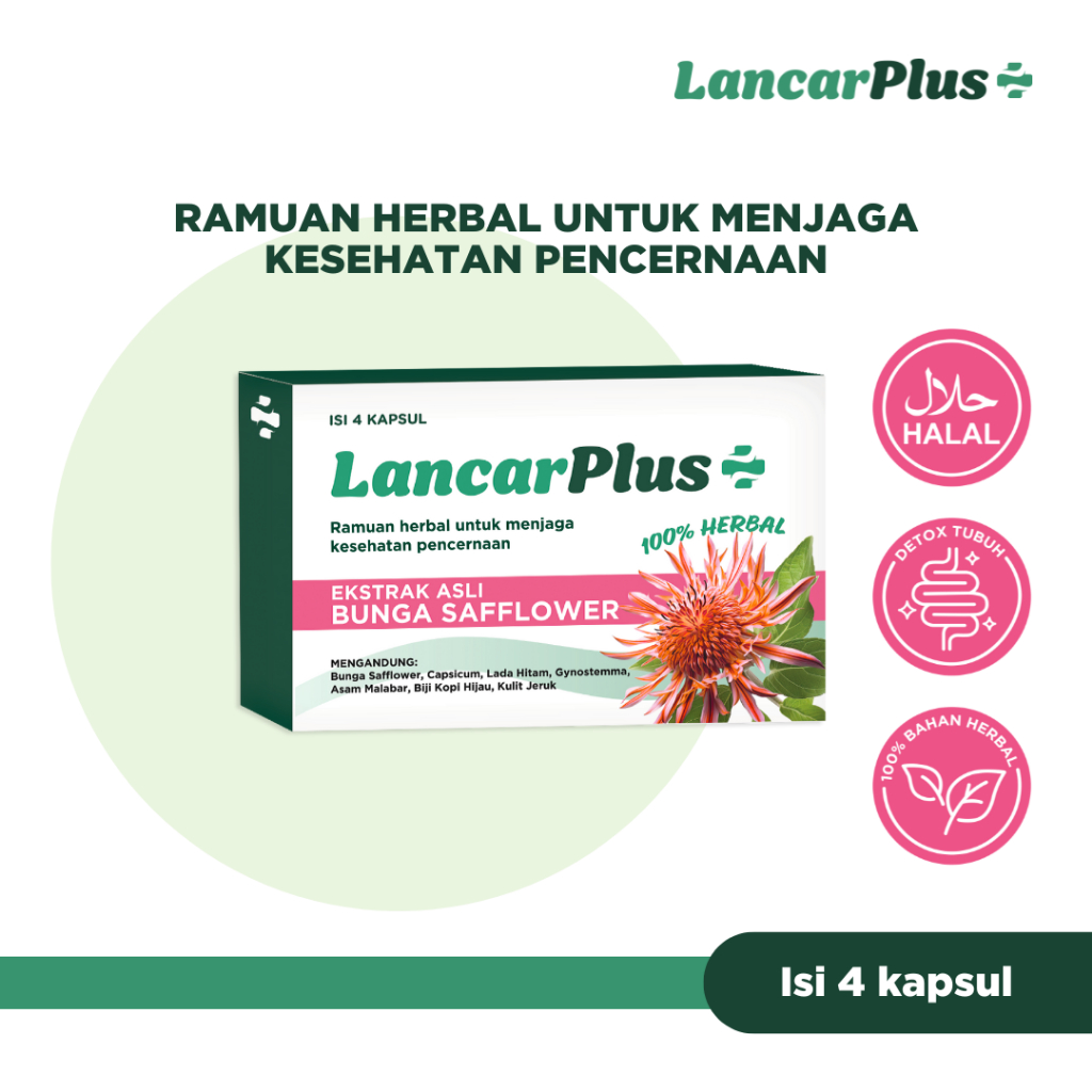 LancarPlus+ (1 Box isi 4)