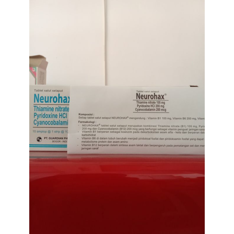 Neurohax strip 10 tablet
