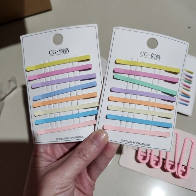 Jepit Rambut Pastel