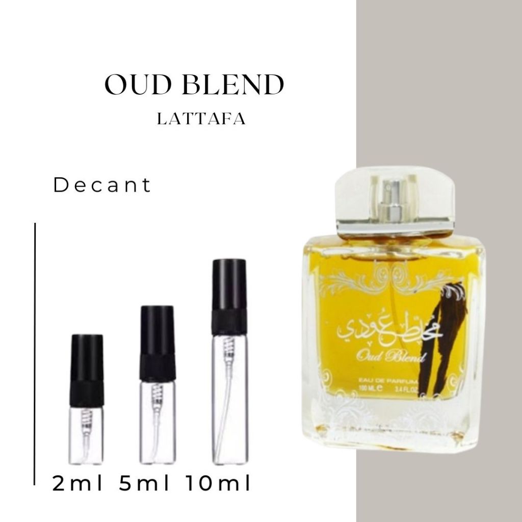 Decant 2ml 5ml 10ml OUD BLEND Lattafa