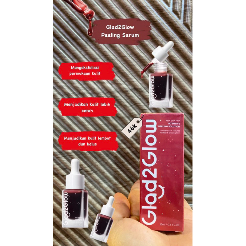 Glad2glow AHA BHA PHA Intensive Peeling Solution