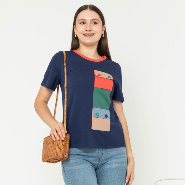 SISTER'S - Atasan Kaos C1470 (CAP)