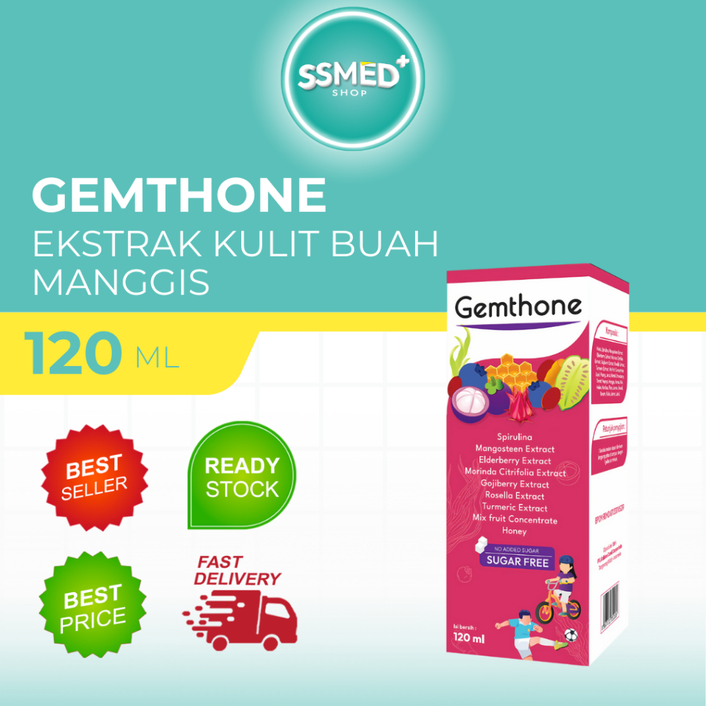 GEMTHONE EKSTRAK BUAH MANGGIS ISI 165ml