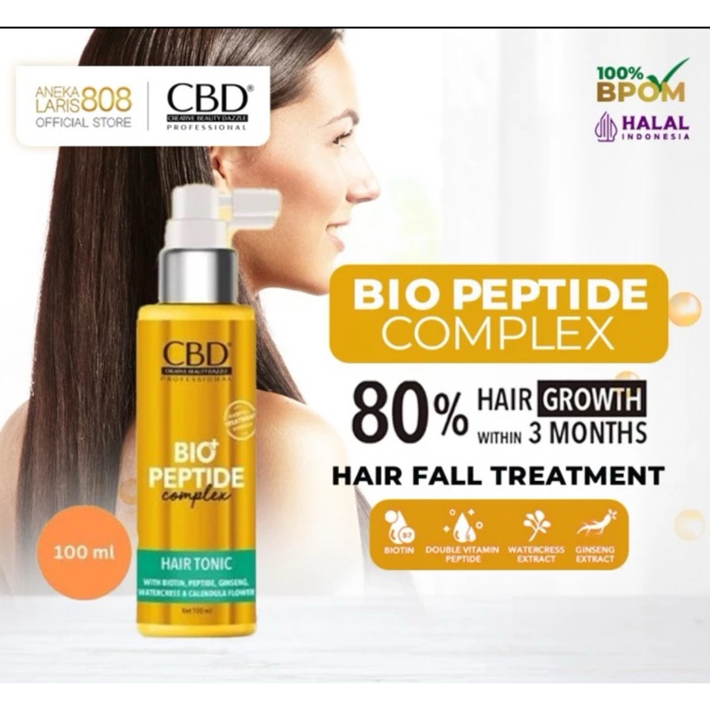 CBD BIO+PEPTIDE COMPLEX HAIR TONIC 100ml