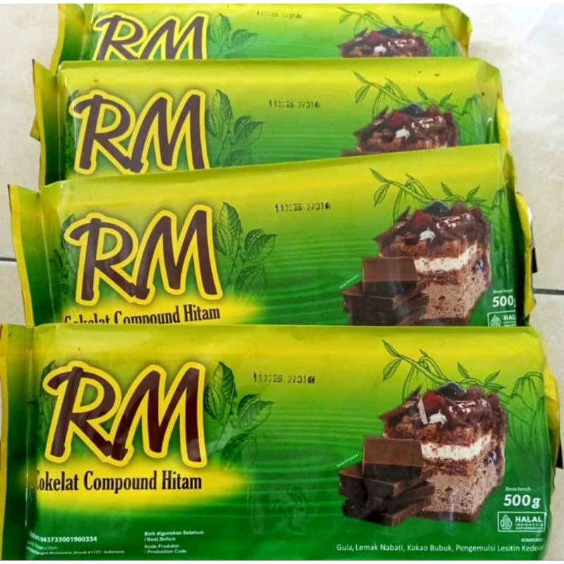 RM DARK COMPOUND CHOCOLATE 500GR