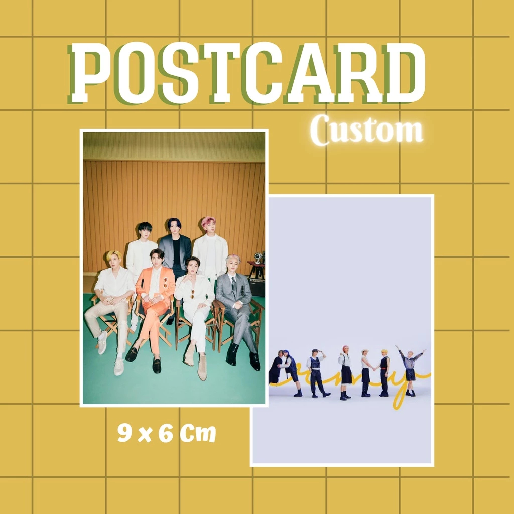 POSTCARD CUSTOM FREEBIES 9 x 6 Cm