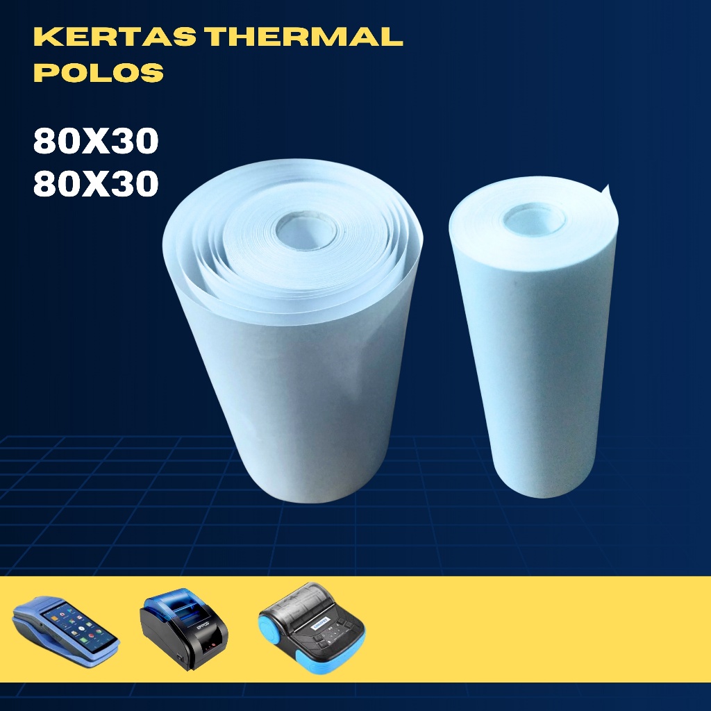 KERTAS THERMAL EDC 80X30