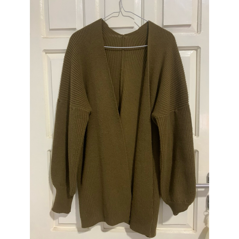 cardigan rajut