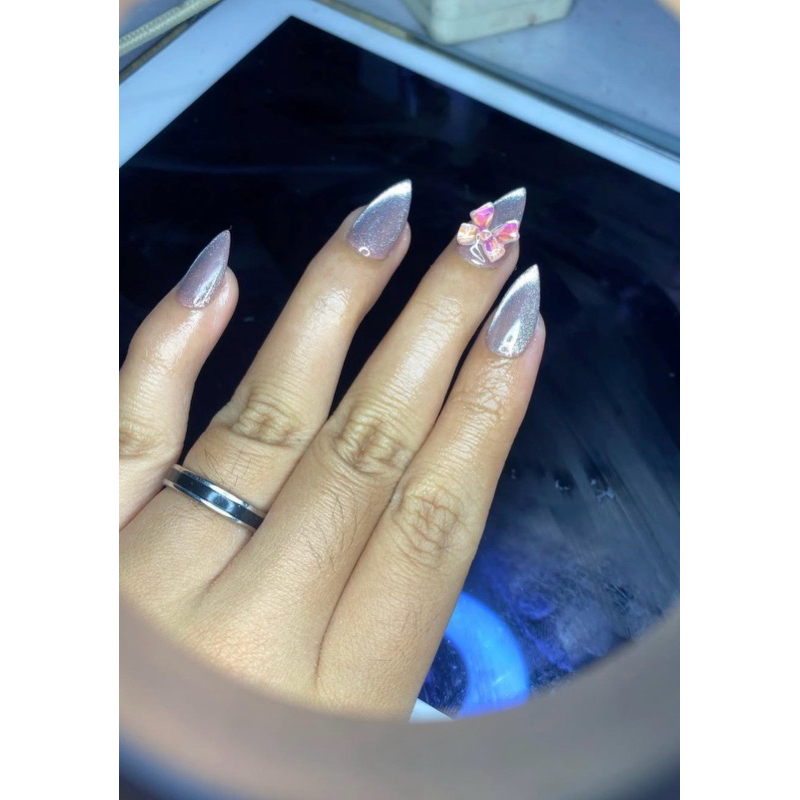 Press on nails cat eye pita 3D