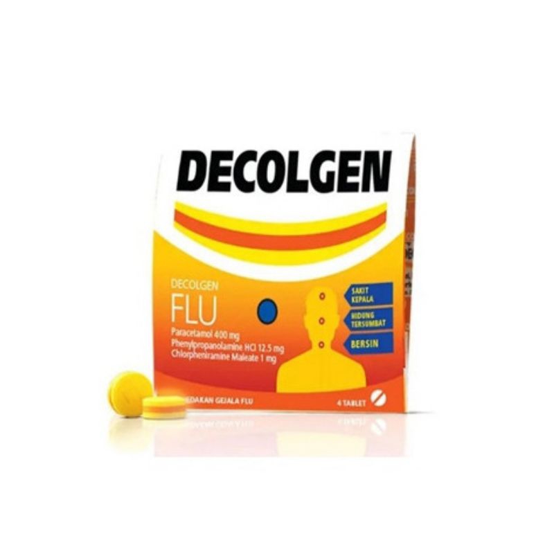 DECOLGEN 1 Strip @4 Tablet