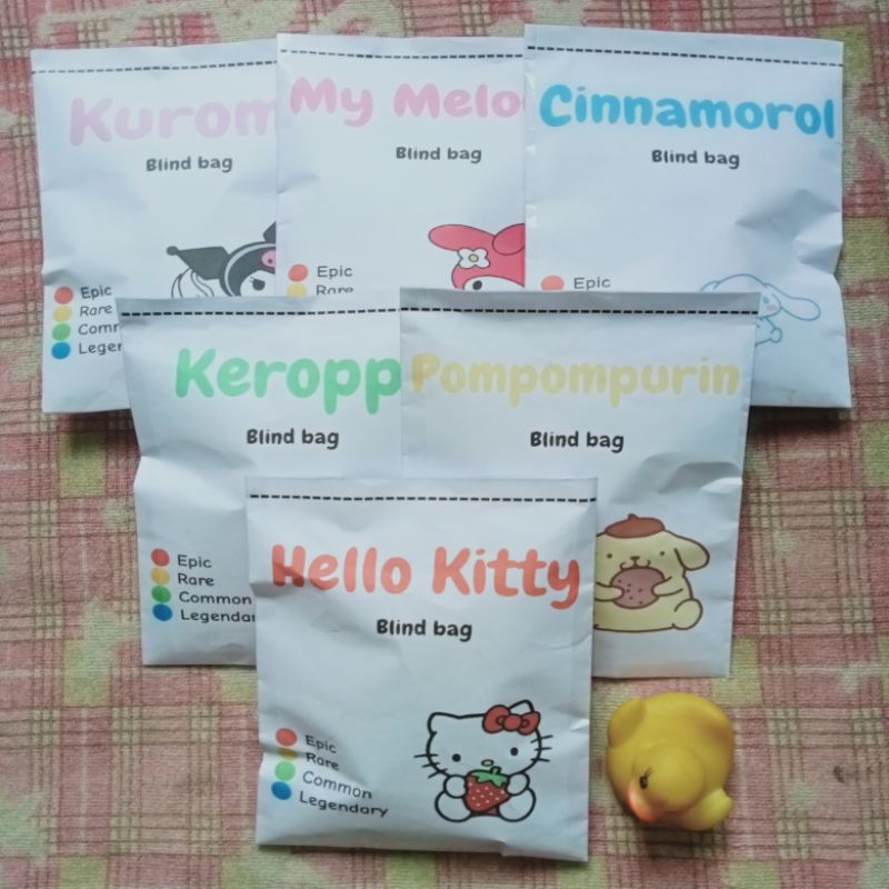PO Blind bag Paper Squishy