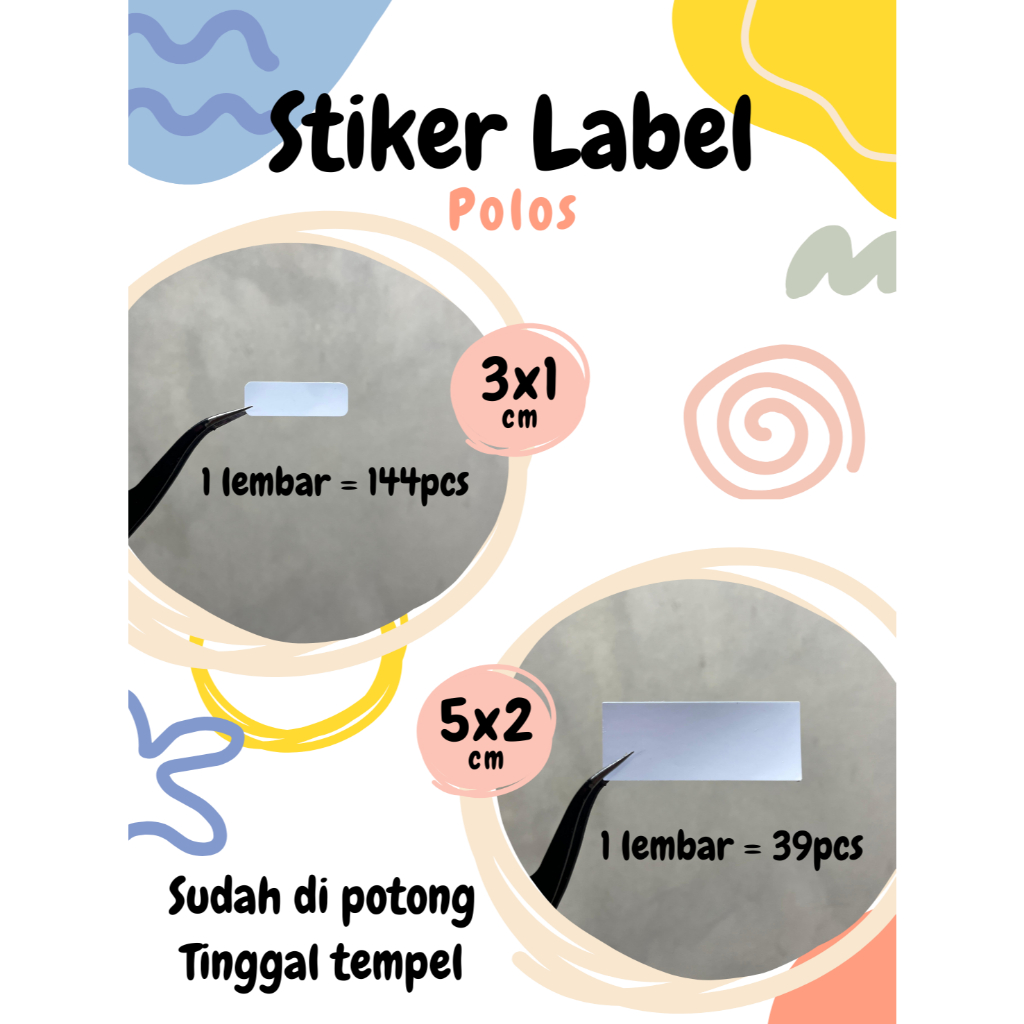 Stiker Label POLOS