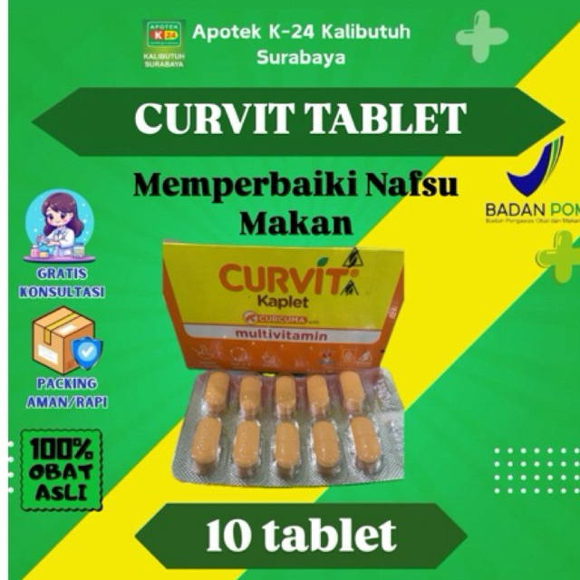 Curvit Tablet Suplemen Kesehatan