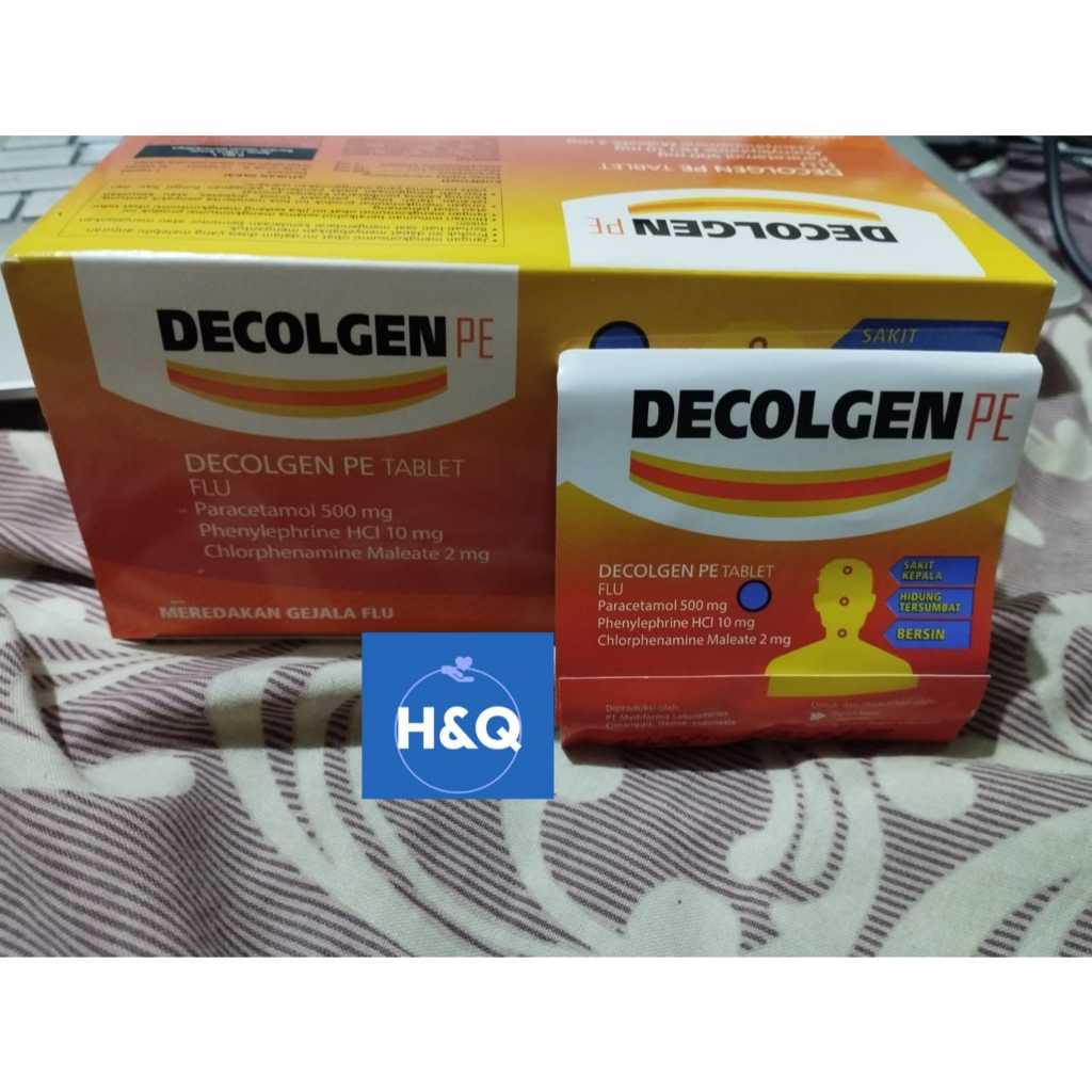 Decolgen 1 strip 4 tablet