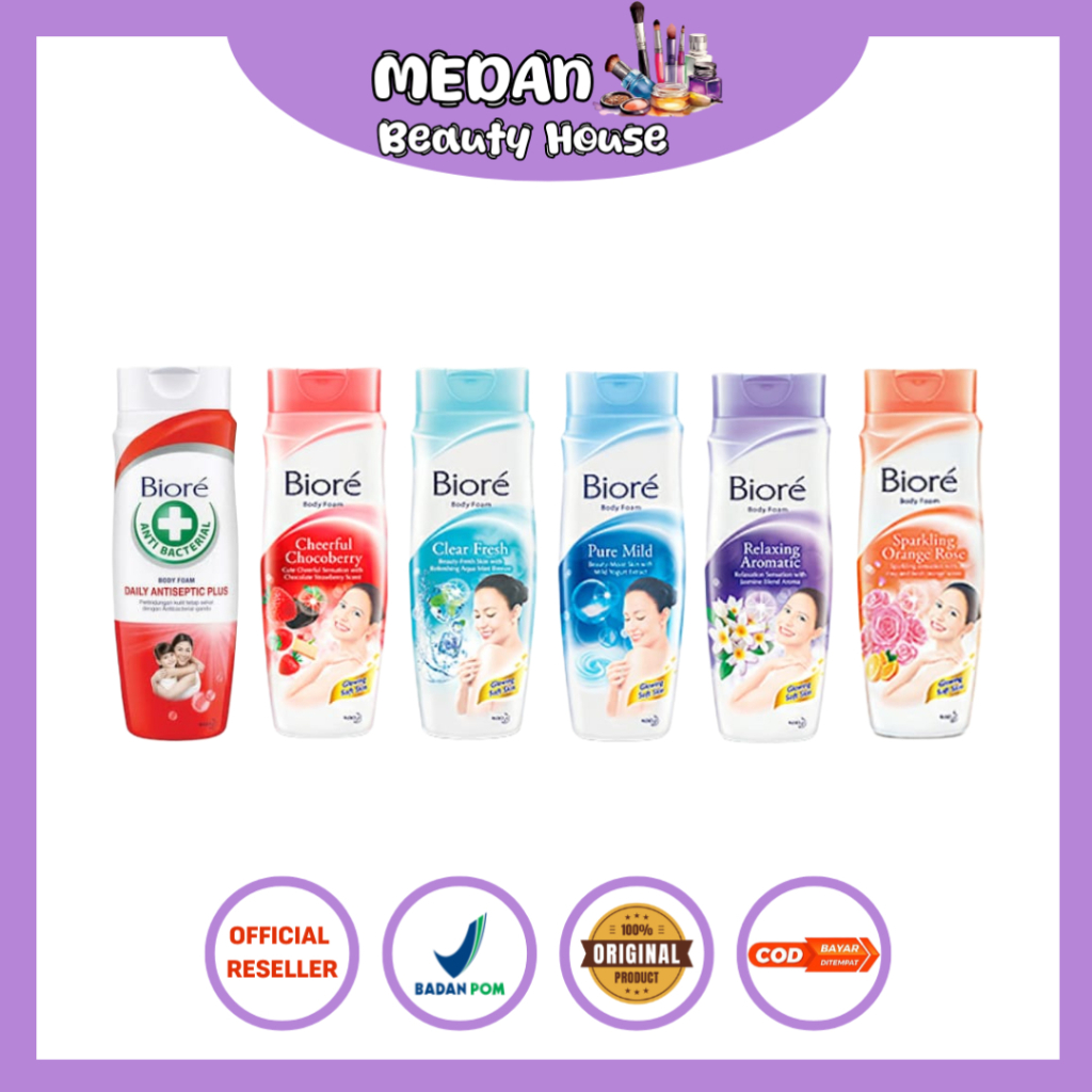Biore Bath Body Foam (BOTOL)