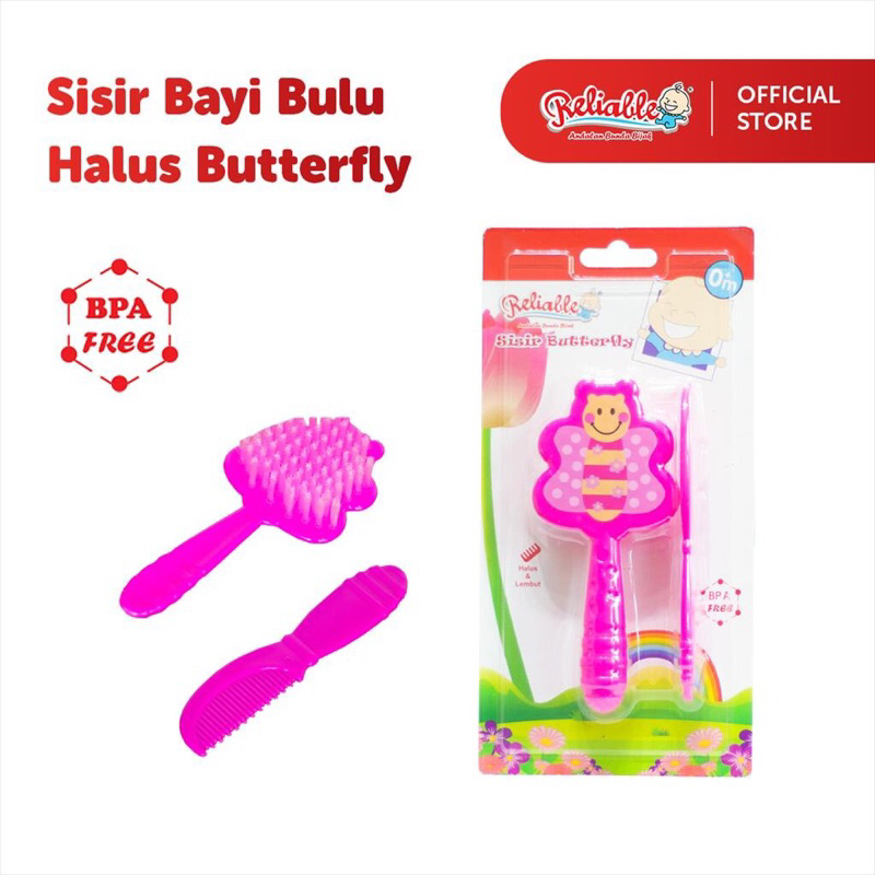 Reliable Sisir Set Butterfly 8892