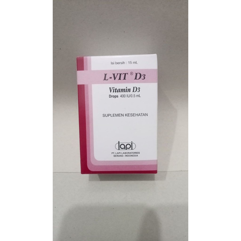 L-VIT D3 DROPS 400 IU/0,5 ml