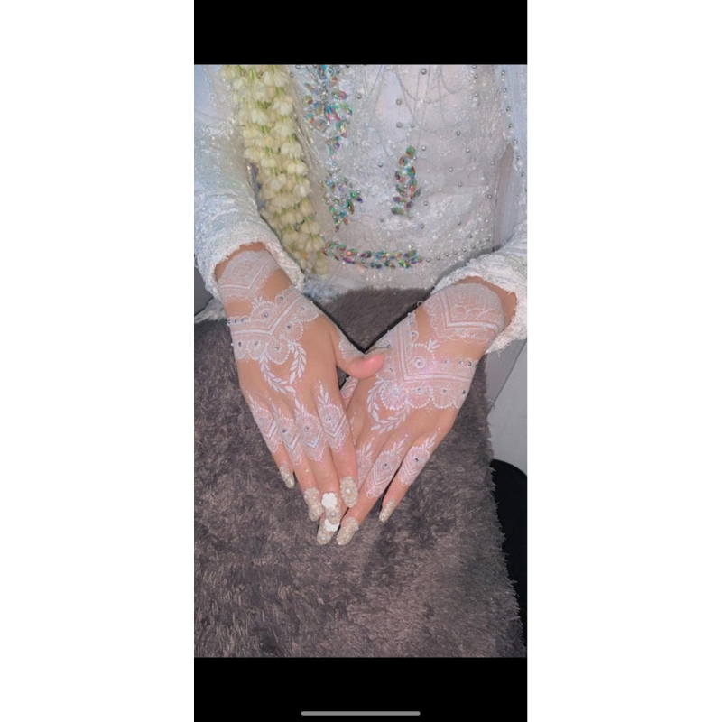 henna putih 3