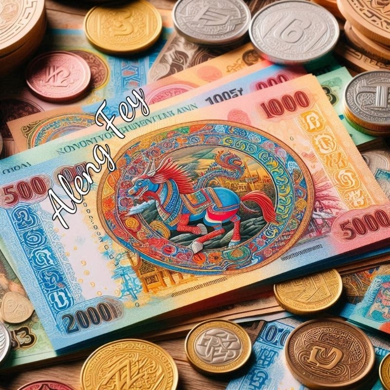 uang UNC Negara Mongolia