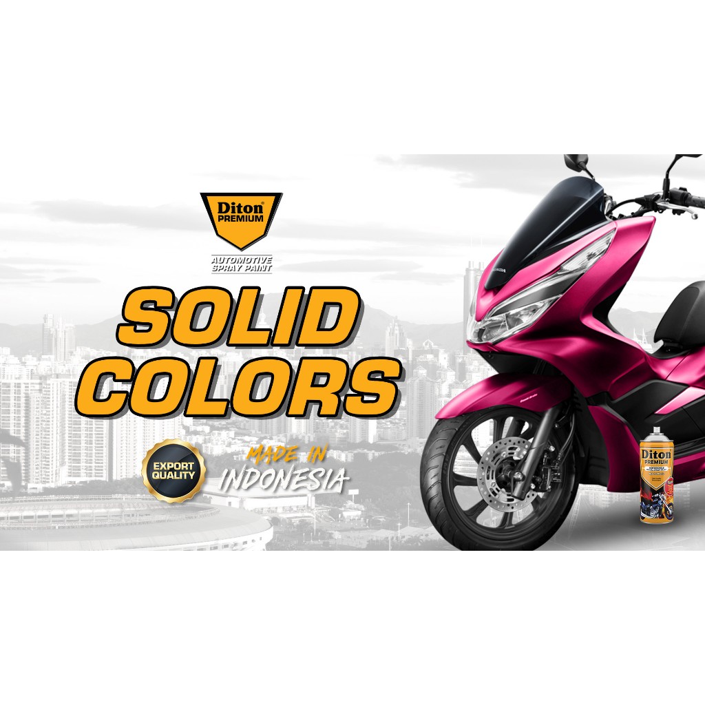 Diton Premium 400cc Solid Color Ready Bandung