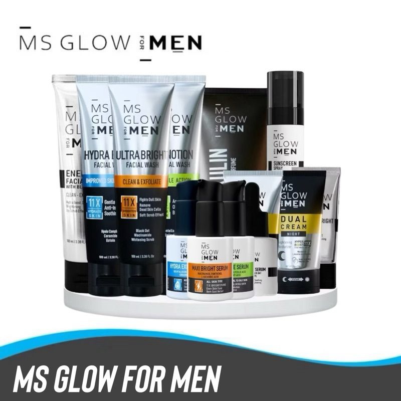PAKET MSGLOW FOR MEN ORIGINAL BISA COD
