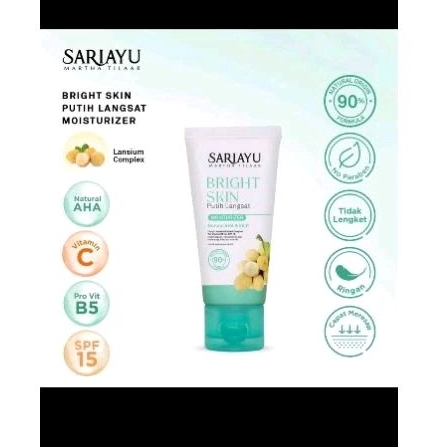 Sariayu moisturizer putih Langsat