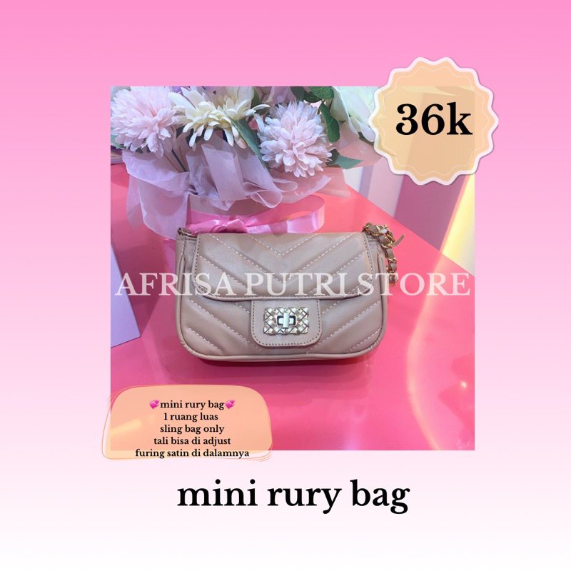 Mini Rury Bag by apstore